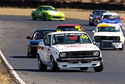 55;30-August-2009;Australia;Greg-Craig;Improved-Production;Morgan-Park-Raceway;QLD;Queensland;Queensland-State-Championship;Toyota-Corolla;Warwick;auto;motorsport;racing;super-telephoto