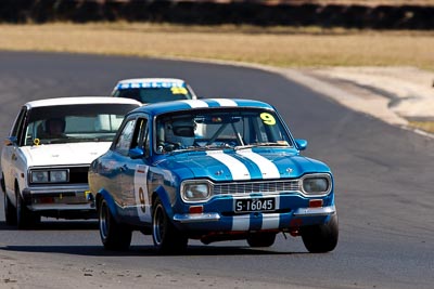 9;30-August-2009;Australia;Ford-Escort-Mk-I;Improved-Production;John-Womersley;Morgan-Park-Raceway;QLD;Queensland;Queensland-State-Championship;Warwick;auto;motorsport;racing;super-telephoto