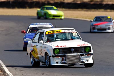 18;30-August-2009;Australia;Ford-Escort-Mk-II;Improved-Production;Morgan-Park-Raceway;QLD;Queensland;Queensland-State-Championship;Troy-Marinelli;Warwick;auto;motorsport;racing;super-telephoto