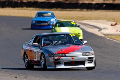 19;30-August-2009;Australia;Brett-Richards;Improved-Production;Morgan-Park-Raceway;Nissan-Silvia-S13;QLD;Queensland;Queensland-State-Championship;Warwick;auto;motorsport;racing;super-telephoto