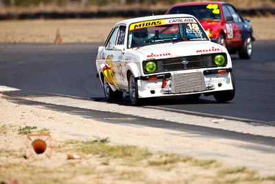 18;30-August-2009;Australia;Ford-Escort-Mk-II;Improved-Production;Morgan-Park-Raceway;QLD;Queensland;Queensland-State-Championship;Troy-Marinelli;Warwick;auto;motorsport;racing;super-telephoto