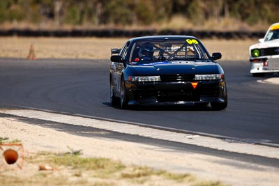 96;30-August-2009;Aaron-Lawrence;Australia;Improved-Production;Morgan-Park-Raceway;Nissan-Silvia-S13;QLD;Queensland;Queensland-State-Championship;Warwick;auto;motorsport;racing;super-telephoto