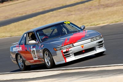 19;30-August-2009;Australia;Brett-Richards;Improved-Production;Morgan-Park-Raceway;Nissan-Silvia-S13;QLD;Queensland;Queensland-State-Championship;Warwick;auto;motorsport;racing;super-telephoto