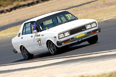 17;30-August-2009;Australia;Improved-Production;Morgan-Park-Raceway;Nissan-Stanza;QLD;Queensland;Queensland-State-Championship;Warwick;Woolly-Woollcott;auto;motorsport;racing;super-telephoto