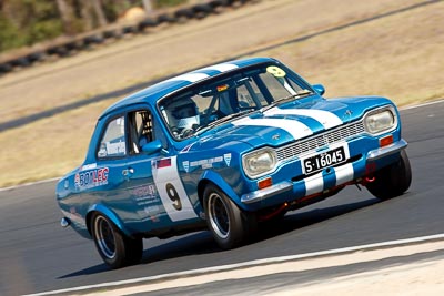 9;30-August-2009;Australia;Ford-Escort-Mk-I;Improved-Production;John-Womersley;Morgan-Park-Raceway;QLD;Queensland;Queensland-State-Championship;Warwick;auto;motorsport;racing;super-telephoto