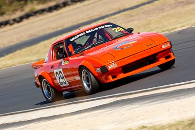 29;30-August-2009;Australia;Improved-Production;Mazda-RX‒7;Morgan-Park-Raceway;QLD;Queensland;Queensland-State-Championship;Tony-Isarasena;Warwick;auto;motorsport;racing;super-telephoto