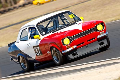 37;30-August-2009;Australia;Bruce-Cook;Ford-Escort-Mk-I;Improved-Production;Morgan-Park-Raceway;QLD;Queensland;Queensland-State-Championship;Warwick;auto;motorsport;racing;super-telephoto