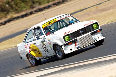 18;30-August-2009;Australia;Ford-Escort-Mk-II;Improved-Production;Morgan-Park-Raceway;QLD;Queensland;Queensland-State-Championship;Troy-Marinelli;Warwick;auto;motorsport;racing;super-telephoto