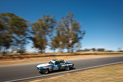 55;30-August-2009;Australia;Daniel-Currans;Holden-HQ;Morgan-Park-Raceway;QLD;Queensland;Queensland-State-Championship;Warwick;auto;motion-blur;motorsport;racing;wide-angle