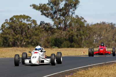 87;30-August-2009;Australia;Formula-Ford;Morgan-Park-Raceway;Mygale-SJ08;QLD;Queensland;Queensland-State-Championship;Racing-Cars;Sean-Whitfield;Warwick;auto;motorsport;racing;super-telephoto