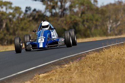 3;30-August-2009;Australia;Formula-Ford;Morgan-Park-Raceway;QLD;Queensland;Queensland-State-Championship;Racing-Cars;Stephen-Wilson;Van-Dieman-RF96K;Warwick;auto;motorsport;racing;super-telephoto