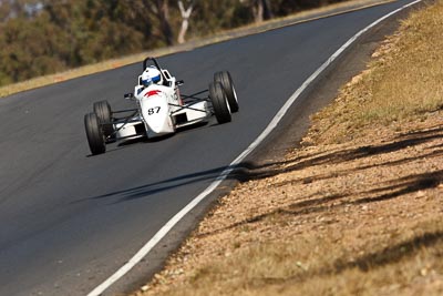 87;30-August-2009;Australia;Formula-Ford;Morgan-Park-Raceway;Mygale-SJ08;QLD;Queensland;Queensland-State-Championship;Racing-Cars;Sean-Whitfield;Warwick;auto;motorsport;racing;super-telephoto