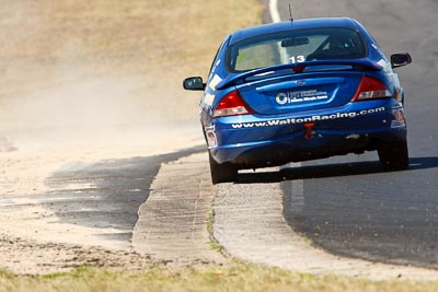 13;30-August-2009;Australia;Ford-Falcon-AU;Morgan-Park-Raceway;QLD;Queensland;Queensland-State-Championship;Saloon-Cars;Troy-Hoey;Warwick;auto;motorsport;racing;super-telephoto