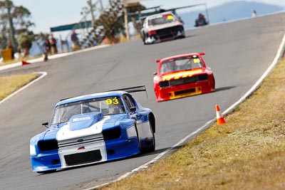 93;30-August-2009;Australia;Ford-Capri;Glenn-White;Morgan-Park-Raceway;QLD;Queensland;Queensland-State-Championship;Sports-Sedans;Warwick;auto;motorsport;racing;super-telephoto