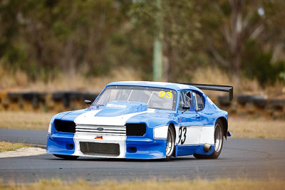 93;30-August-2009;Australia;Ford-Capri;Glenn-White;Morgan-Park-Raceway;QLD;Queensland;Queensland-State-Championship;Sports-Sedans;Warwick;auto;motorsport;racing;super-telephoto