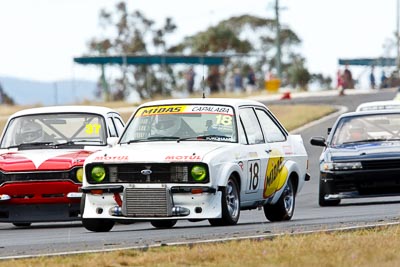 18;30-August-2009;Australia;Ford-Escort-Mk-II;Improved-Production;Morgan-Park-Raceway;QLD;Queensland;Queensland-State-Championship;Troy-Marinelli;Warwick;auto;motorsport;racing;super-telephoto