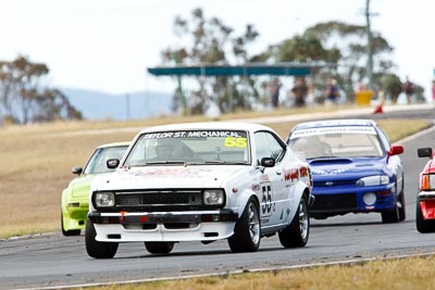 55;30-August-2009;Australia;Greg-Craig;Improved-Production;Morgan-Park-Raceway;QLD;Queensland;Queensland-State-Championship;Toyota-Corolla;Warwick;auto;motorsport;racing;super-telephoto