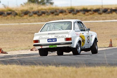 18;30-August-2009;Australia;Ford-Escort-Mk-II;Improved-Production;Morgan-Park-Raceway;QLD;Queensland;Queensland-State-Championship;Troy-Marinelli;Warwick;auto;motorsport;racing;super-telephoto