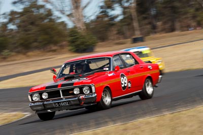 99;30-August-2009;Australia;Ford-Falcon-XW-GT‒HO;Morgan-Park-Raceway;Owen-Gorton;QLD;Queensland;Queensland-State-Championship;Regularity;S16652;Warwick;auto;motion-blur;motorsport;racing;super-telephoto