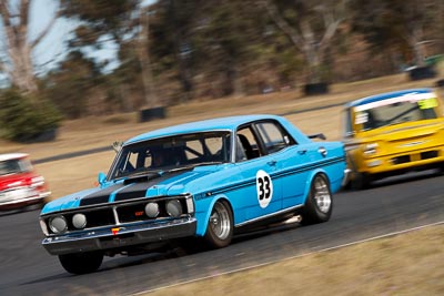 33;30-August-2009;Australia;Charlie-Borg;Ford-Falcon-XY-GT;Morgan-Park-Raceway;QLD;Queensland;Queensland-State-Championship;Regularity;Warwick;auto;motion-blur;motorsport;racing;super-telephoto