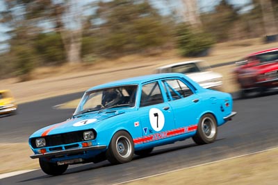7;30-August-2009;Australia;Group-N;Historic-Touring-Cars;Mazda-RX‒2;Morgan-Park-Raceway;QLD;Queensland;Queensland-State-Championship;Robert-Heagerty;Warwick;auto;classic;historic;motion-blur;motorsport;racing;super-telephoto;vintage