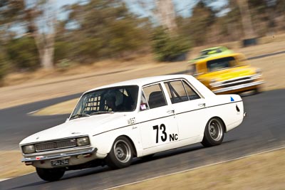 73;30-August-2009;Australia;Group-N;Hillman-Hunter;Historic-Touring-Cars;Morgan-Park-Raceway;QLD;Queensland;Queensland-State-Championship;Richard-West;Warwick;auto;classic;historic;motion-blur;motorsport;racing;super-telephoto;vintage