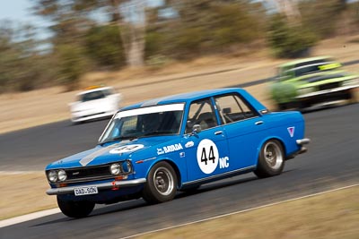 44;30-August-2009;Australia;Daniel-Bayada;Datsun-1600;Group-N;Historic-Touring-Cars;Morgan-Park-Raceway;QLD;Queensland;Queensland-State-Championship;Warwick;auto;classic;historic;motion-blur;motorsport;racing;super-telephoto;vintage