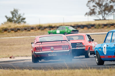 9;30-August-2009;Alan-Evans;Australia;Ford-Mustang;Group-N;Historic-Touring-Cars;Morgan-Park-Raceway;QLD;Queensland;Queensland-State-Championship;Warwick;auto;classic;historic;motorsport;racing;super-telephoto;vintage