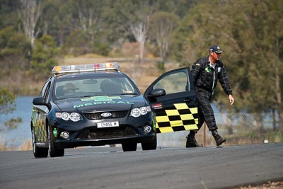 19-September-2009;Australia;CHASEM;EMT;Ford-Falcon-BA;Kurwongbah;Lakeside-Classic-Speed-Festival;Lakeside-Park;Lakeside-Raceway;QLD;Queensland;atmosphere;auto;medical;motorsport;racing;super-telephoto