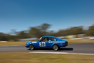 30;20-September-2009;Australia;Group-C-A;Historic-Touring-Cars;Kurwongbah;Lakeside-Classic-Speed-Festival;Lakeside-Park;Lakeside-Raceway;QLD;Queensland;auto;classic;historic;motion-blur;motorsport;racing;sky;vintage;wide-angle
