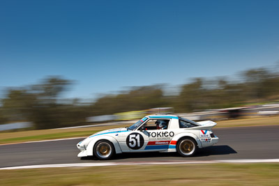 51;20-September-2009;Australia;Group-C-A;Historic-Touring-Cars;Kurwongbah;Lakeside-Classic-Speed-Festival;Lakeside-Park;Lakeside-Raceway;QLD;Queensland;auto;classic;historic;motion-blur;motorsport;racing;sky;vintage;wide-angle