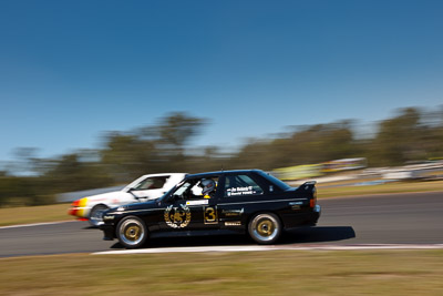 3;20-September-2009;Australia;Group-C-A;Historic-Touring-Cars;Kurwongbah;Lakeside-Classic-Speed-Festival;Lakeside-Park;Lakeside-Raceway;QLD;Queensland;auto;classic;historic;motion-blur;motorsport;racing;sky;vintage;wide-angle