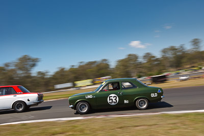 53;20-September-2009;Australia;Group-N;Historic-Touring-Cars;Kurwongbah;Lakeside-Classic-Speed-Festival;Lakeside-Park;Lakeside-Raceway;QLD;Queensland;auto;classic;historic;motion-blur;motorsport;racing;sky;vintage;wide-angle