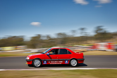 152;20-September-2009;Australia;Kurwongbah;Lakeside-Classic-Speed-Festival;Lakeside-Park;Lakeside-Raceway;QLD;Queensland;auto;classic;historic;motion-blur;motorsport;racing;sky;vintage;wide-angle