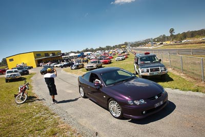 20-September-2009;Australia;DCV80;Kurwongbah;Lakeside-Classic-Speed-Festival;Lakeside-Park;Lakeside-Raceway;QLD;Queensland;auto;motorsport;racing;sky;wide-angle