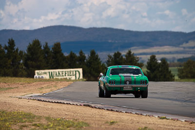 7;1968-Ford-Mustang;30-October-2009;Australia;FOSC;Festival-of-Sporting-Cars;NSW;New-South-Wales;Regularity;Wakefield-Park;Woskett;auto;classic;historic;motorsport;racing;super-telephoto;vintage
