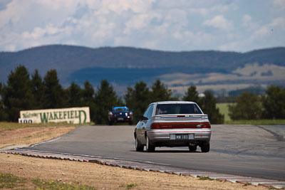 301;1990-Ford-Laser;30-October-2009;Australia;FOSC;Festival-of-Sporting-Cars;NSW;New-South-Wales;Regularity;Wakefield-Park;Whitby;auto;motorsport;racing;super-telephoto