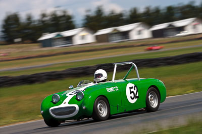 52;1960-Austin-Healey-Sprite;30-October-2009;Australia;Don-Bartley;FOSC;Festival-of-Sporting-Cars;Group-S;NSW;New-South-Wales;Sports-Cars;Wakefield-Park;auto;classic;historic;motion-blur;motorsport;racing;super-telephoto;vintage