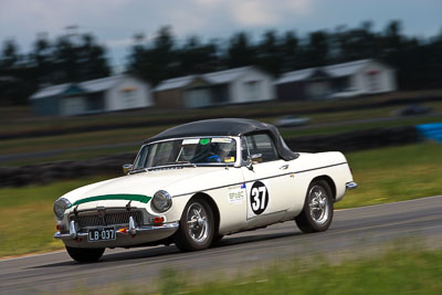 37;1967-MGB;30-October-2009;Australia;FOSC;Festival-of-Sporting-Cars;Leigh-Bowman;NSW;New-South-Wales;Regularity;Wakefield-Park;auto;classic;historic;motion-blur;motorsport;racing;super-telephoto;vintage