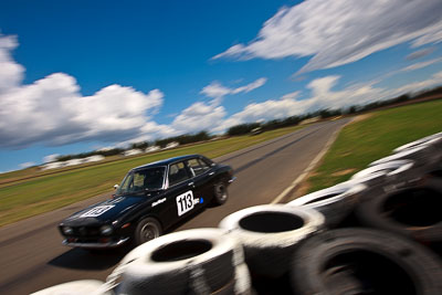 113;1972-Mazda-RX‒2;30-October-2009;Alan-Mayne;Australia;FOSC;Festival-of-Sporting-Cars;Group-N;Historic-Touring-Cars;NSW;New-South-Wales;Wakefield-Park;auto;classic;historic;motion-blur;motorsport;racing;vintage;wide-angle