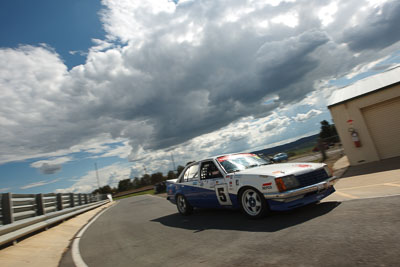 5;1979-Holden-Commodore-VB;30-October-2009;Australia;FOSC;Festival-of-Sporting-Cars;Marque-Sports;NSW;New-South-Wales;Rod-Wallace;Wakefield-Park;auto;classic;historic;motion-blur;motorsport;racing;vintage;wide-angle