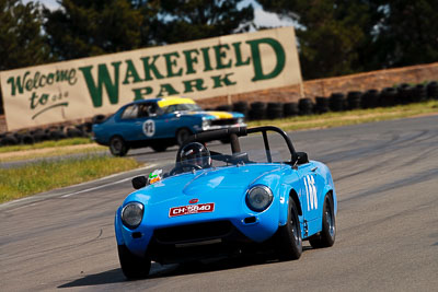 166;1966-Austin-Healey-Sprite;30-October-2009;Australia;FOSC;Festival-of-Sporting-Cars;Hannan;NSW;New-South-Wales;Regularity;Wakefield-Park;auto;classic;historic;motorsport;racing;super-telephoto;vintage