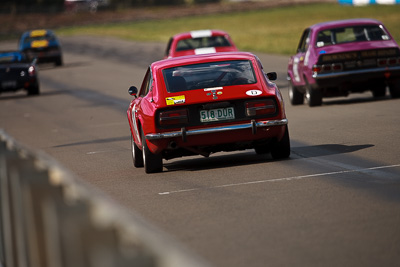 21;1972-Datsun-240Z;30-October-2009;Australia;FOSC;Festival-of-Sporting-Cars;Geoff-Pearson;NSW;New-South-Wales;Regularity;Wakefield-Park;auto;classic;historic;motorsport;racing;super-telephoto;vintage