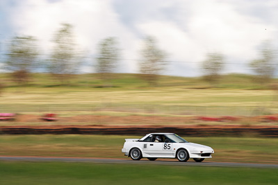 85;1987-Toyota-MR2;30-October-2009;Australia;FOSC;Festival-of-Sporting-Cars;Mike-Williamson;NSW;New-South-Wales;Regularity;Wakefield-Park;auto;motion-blur;motorsport;racing;super-telephoto