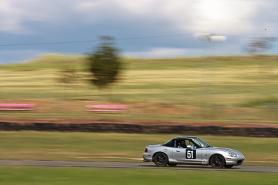 51;2000-Mazda-MX‒5;30-October-2009;Australia;FOSC;Festival-of-Sporting-Cars;Mazda-MX‒5;Mazda-MX5;Mazda-Miata;Mike-Hicks;NSW;New-South-Wales;Regularity;Wakefield-Park;auto;motion-blur;motorsport;racing;super-telephoto