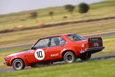 10;1974-Holden-Torana-LH;31-October-2009;Australia;FOSC;Festival-of-Sporting-Cars;John-Wright;NSW;New-South-Wales;Regularity;Wakefield-Park;auto;classic;historic;motorsport;racing;super-telephoto;vintage