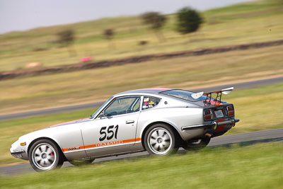 551;1974-Datsun-260Z;31-October-2009;Australia;FOSC;Festival-of-Sporting-Cars;Kay-Harlor;NSW;New-South-Wales;Regularity;Wakefield-Park;auto;classic;historic;motorsport;racing;super-telephoto;vintage