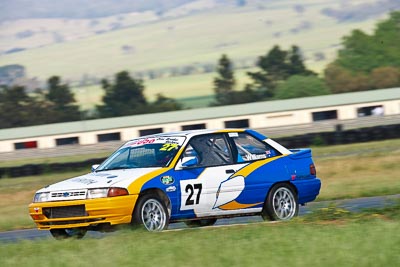 27;1992-Ford-Laser-TX3-Turbo;31-October-2009;Australia;David-Williams;FOSC;Festival-of-Sporting-Cars;Marque-Sports;NSW;New-South-Wales;Wakefield-Park;auto;motorsport;racing;super-telephoto