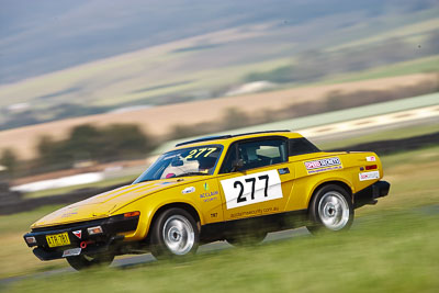 277;1981-Triumph-TR7;31-October-2009;Australia;FOSC;Festival-of-Sporting-Cars;Jon-Newell;Marque-Sports;NSW;New-South-Wales;Wakefield-Park;auto;classic;historic;motion-blur;motorsport;racing;super-telephoto;vintage