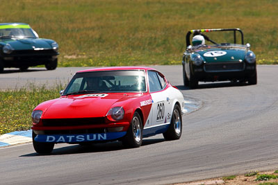 260;1974-Datsun-260Z;31-October-2009;Australia;FOSC;Festival-of-Sporting-Cars;Group-S;James-Flett;NSW;New-South-Wales;Sports-Cars;Wakefield-Park;auto;classic;historic;motorsport;racing;super-telephoto;vintage